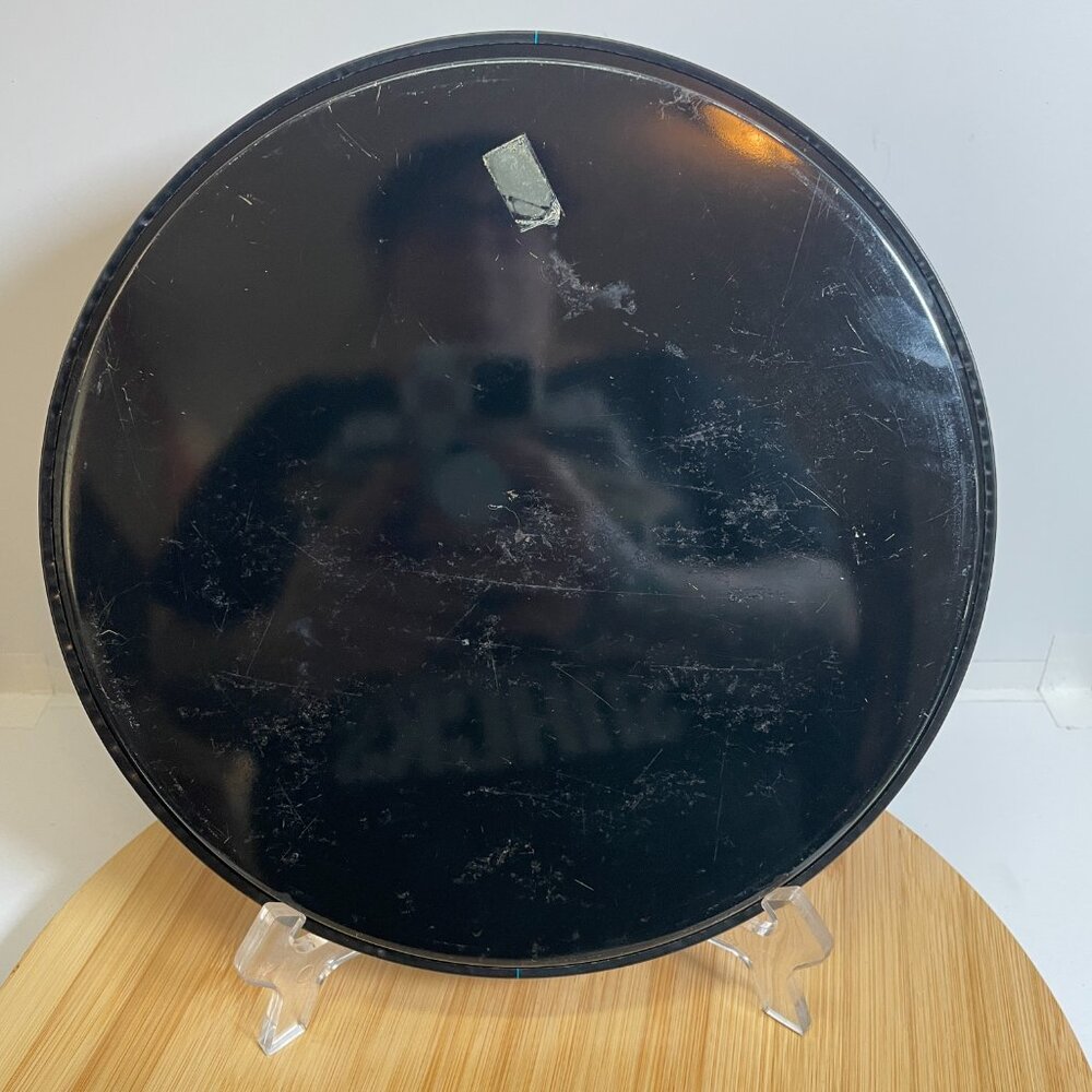 Vintage State of Louisiana Souvenir Tray Black Metal Travel Magnolia Pelican - Picture 6 of 6